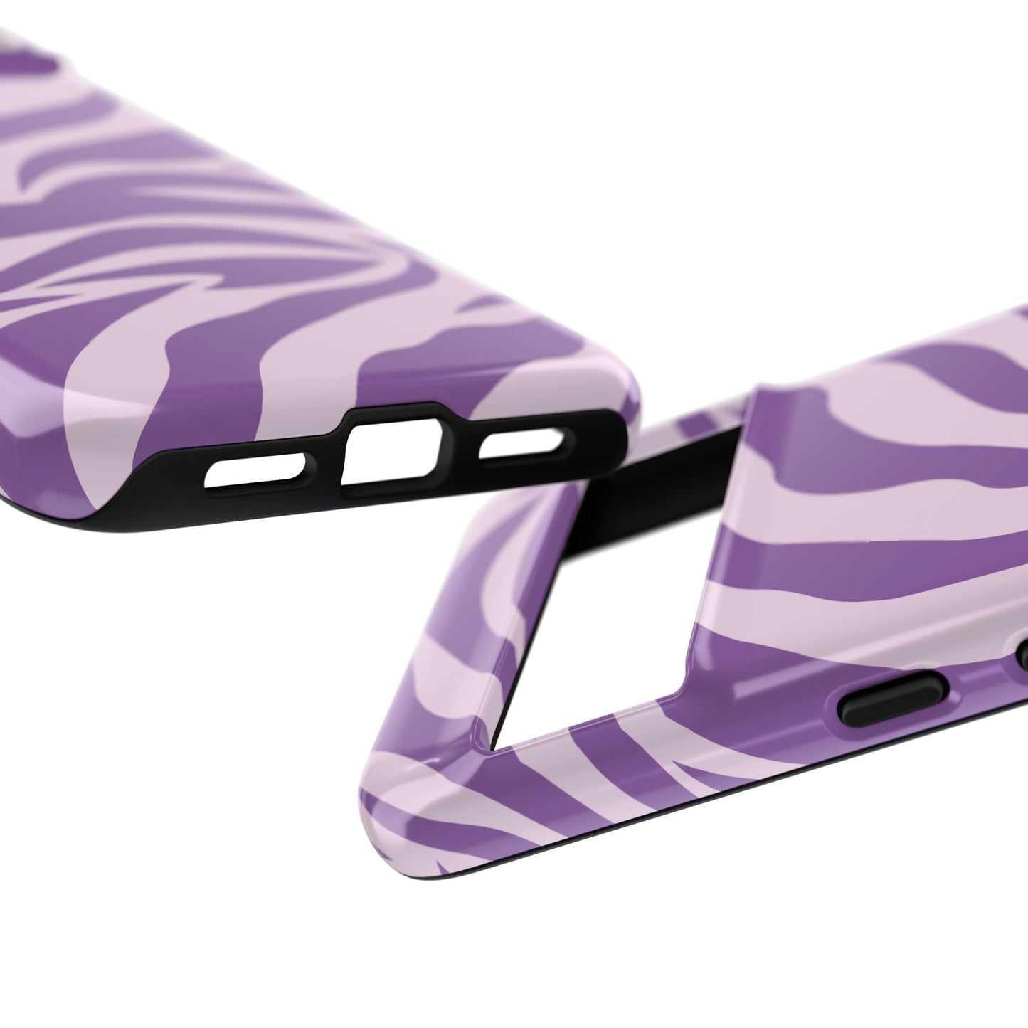 Wild Vibes Purple Animal Print Phone Case