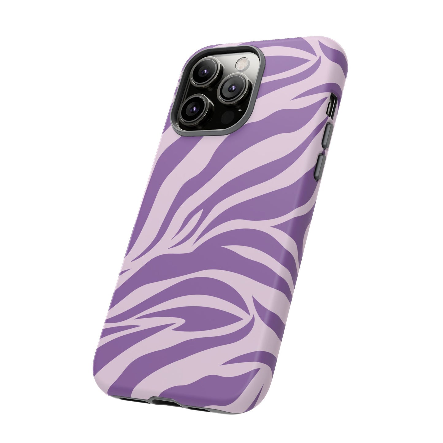 Wild Vibes Purple Animal Print Phone Case