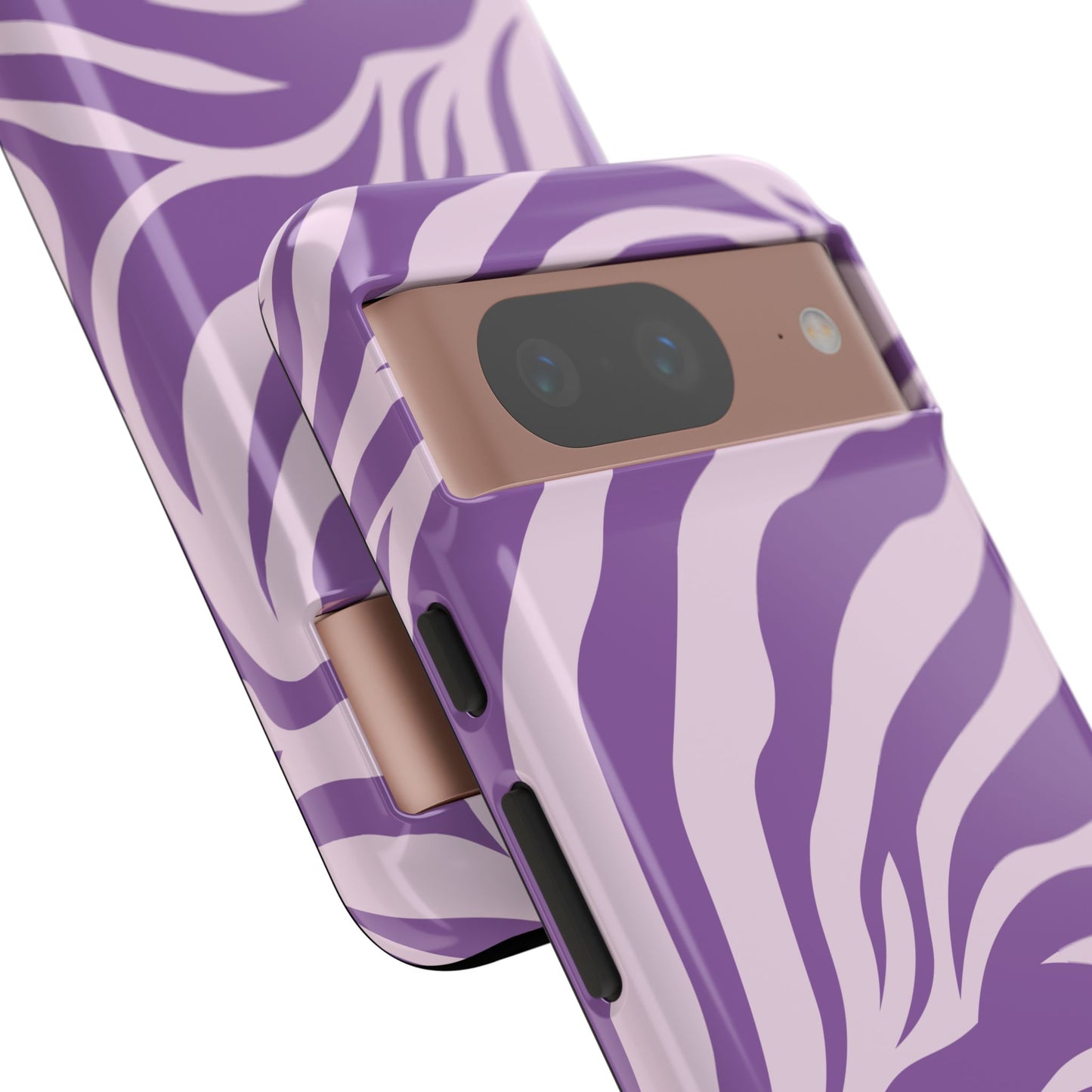 Wild Vibes Purple Animal Print Phone Case