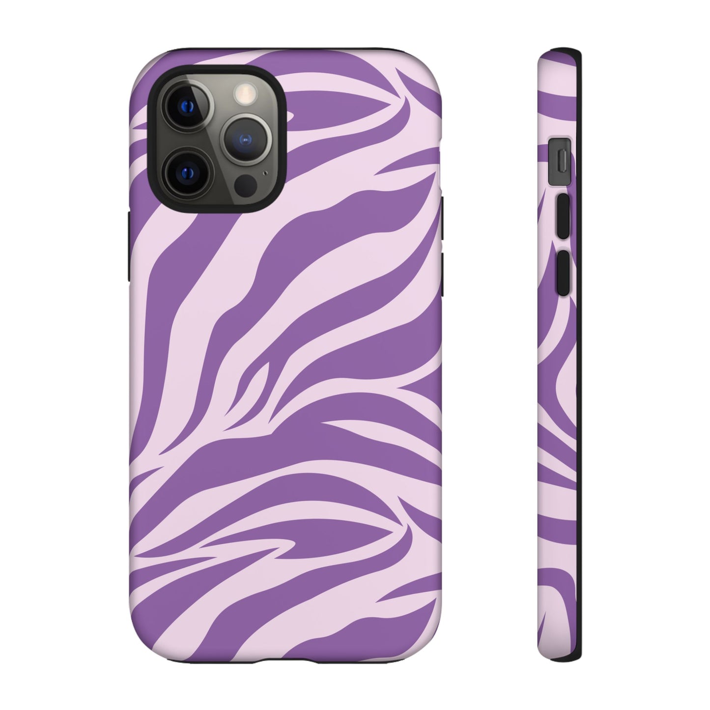 Wild Vibes Purple Animal Print Phone Case