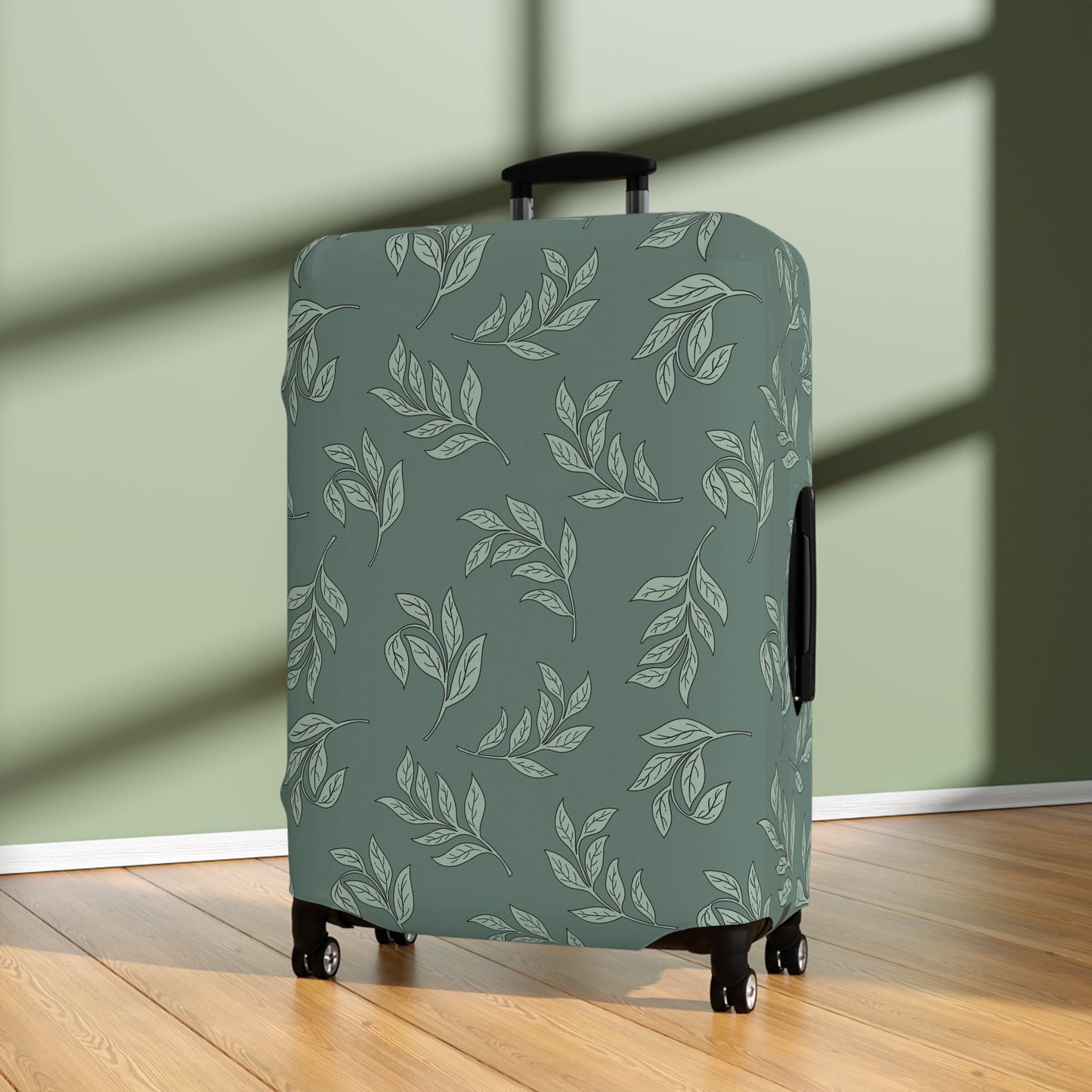Green Luggage Cover