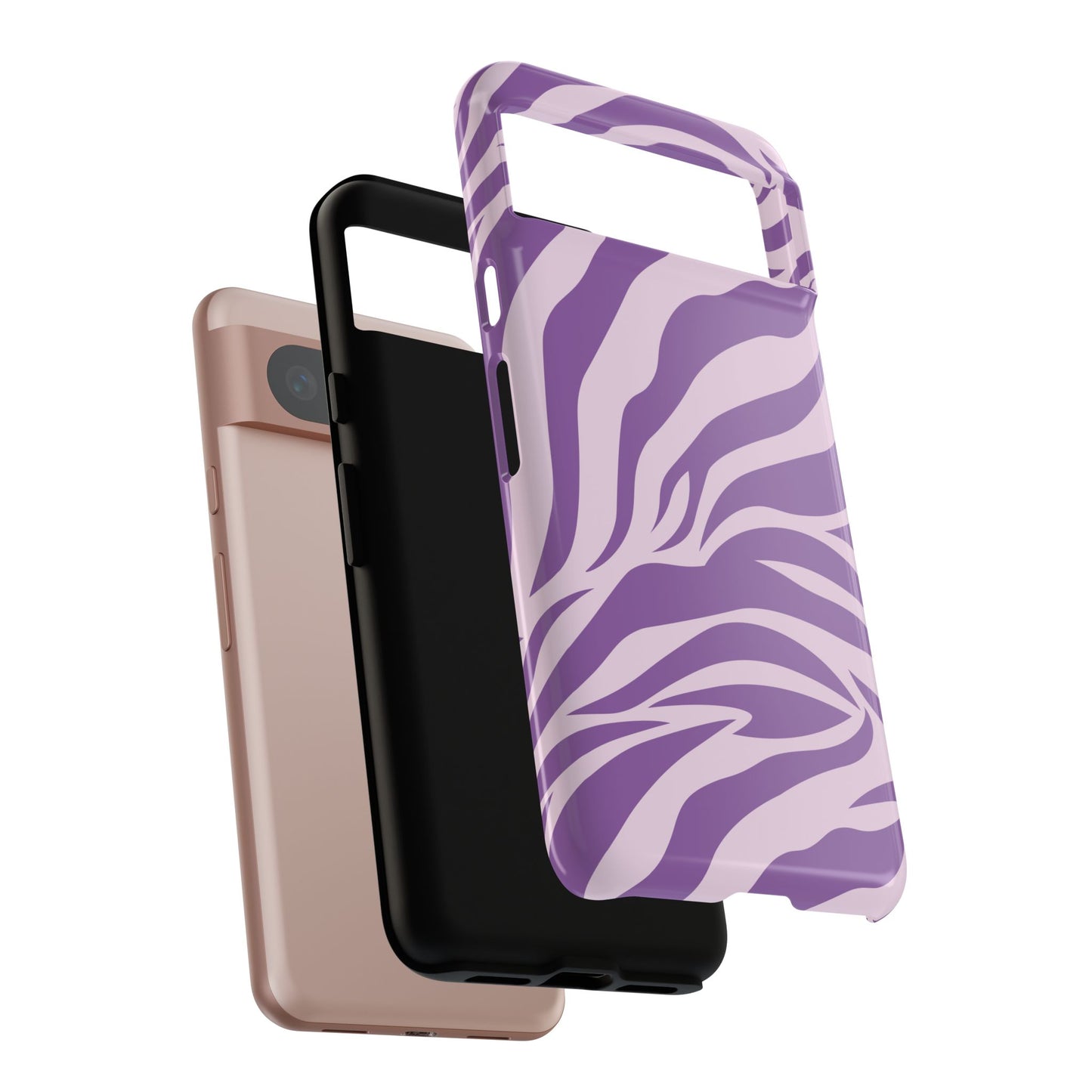 Wild Vibes Purple Animal Print Phone Case