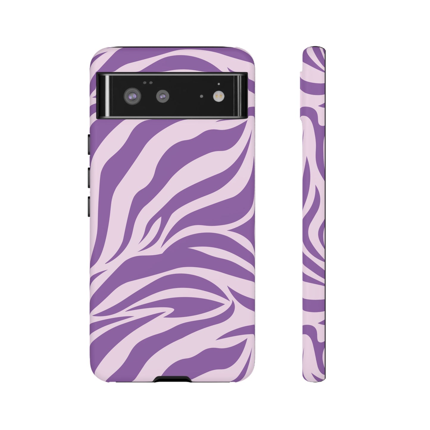 Wild Vibes Purple Animal Print Phone Case