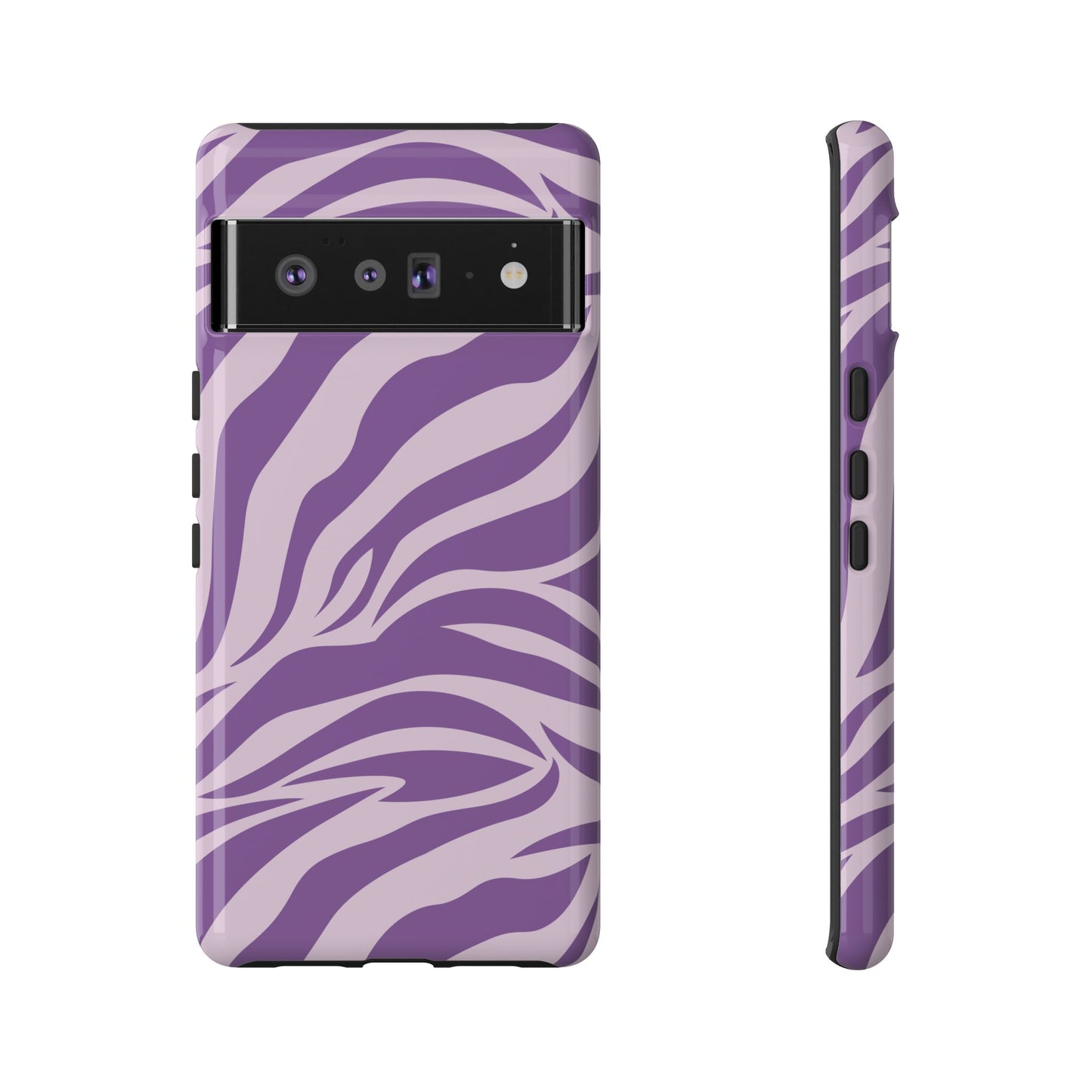 Wild Vibes Purple Animal Print Phone Case