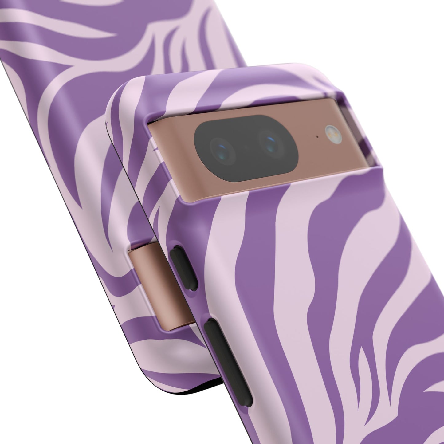 Wild Vibes Purple Animal Print Phone Case