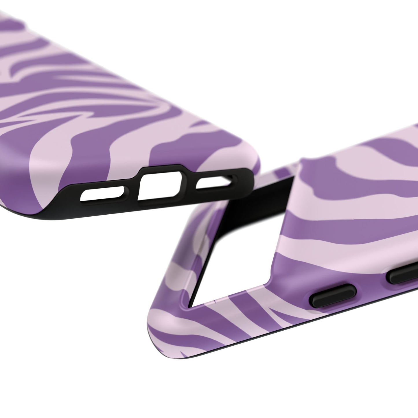 Wild Vibes Purple Animal Print Phone Case