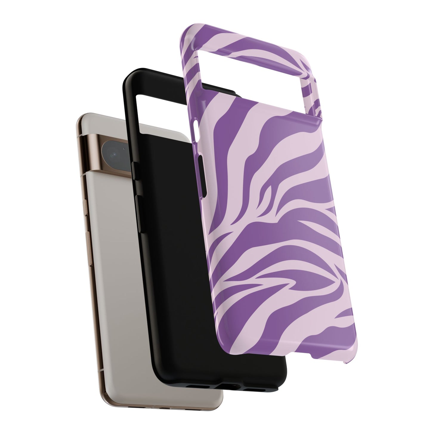 Wild Vibes Purple Animal Print Phone Case