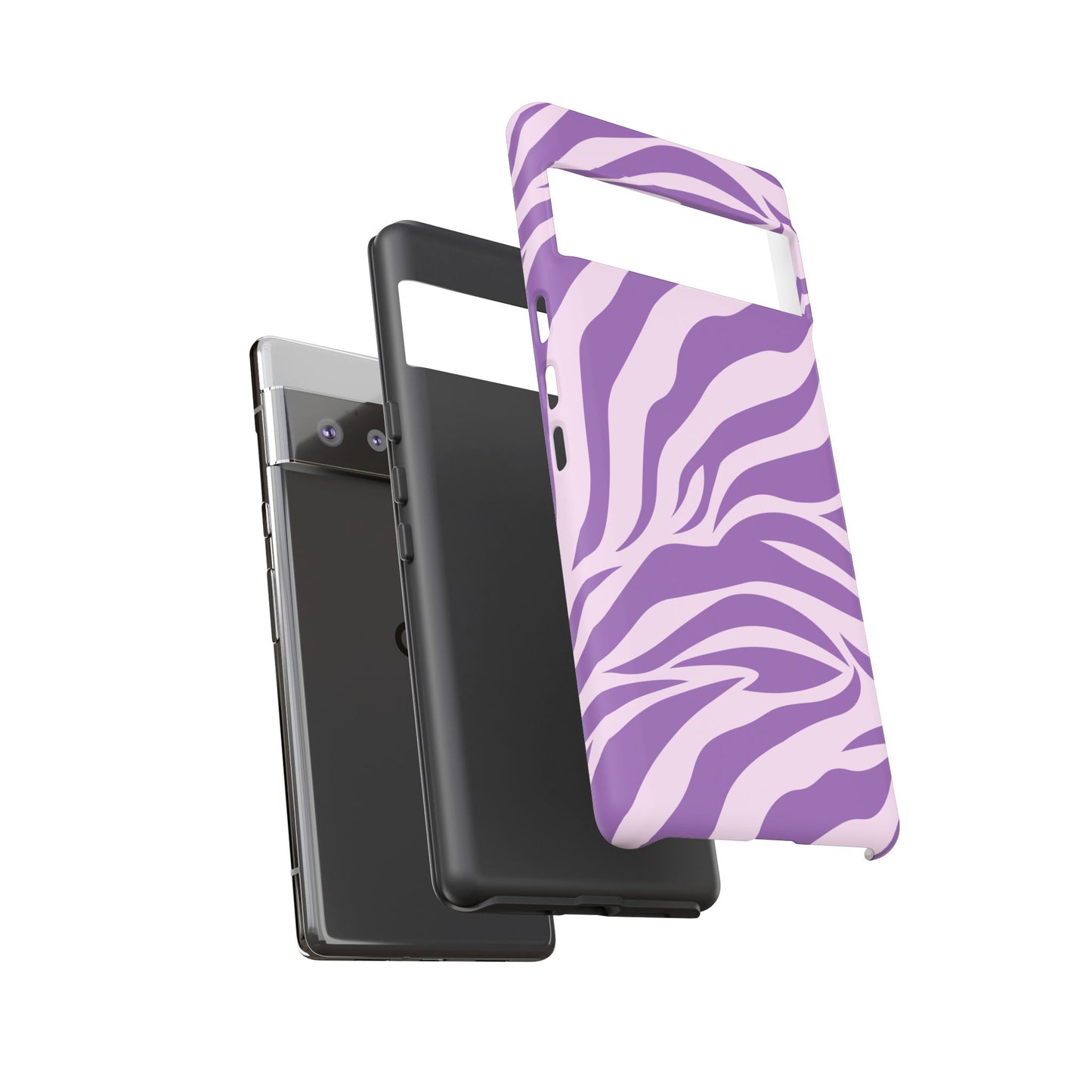 Wild Vibes Purple Animal Print Phone Case