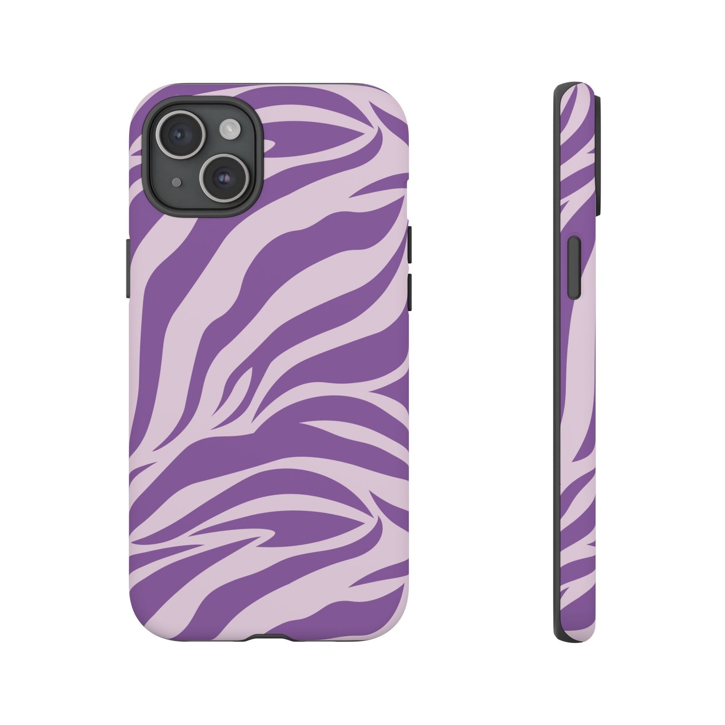 Wild Vibes Purple Animal Print Phone Case
