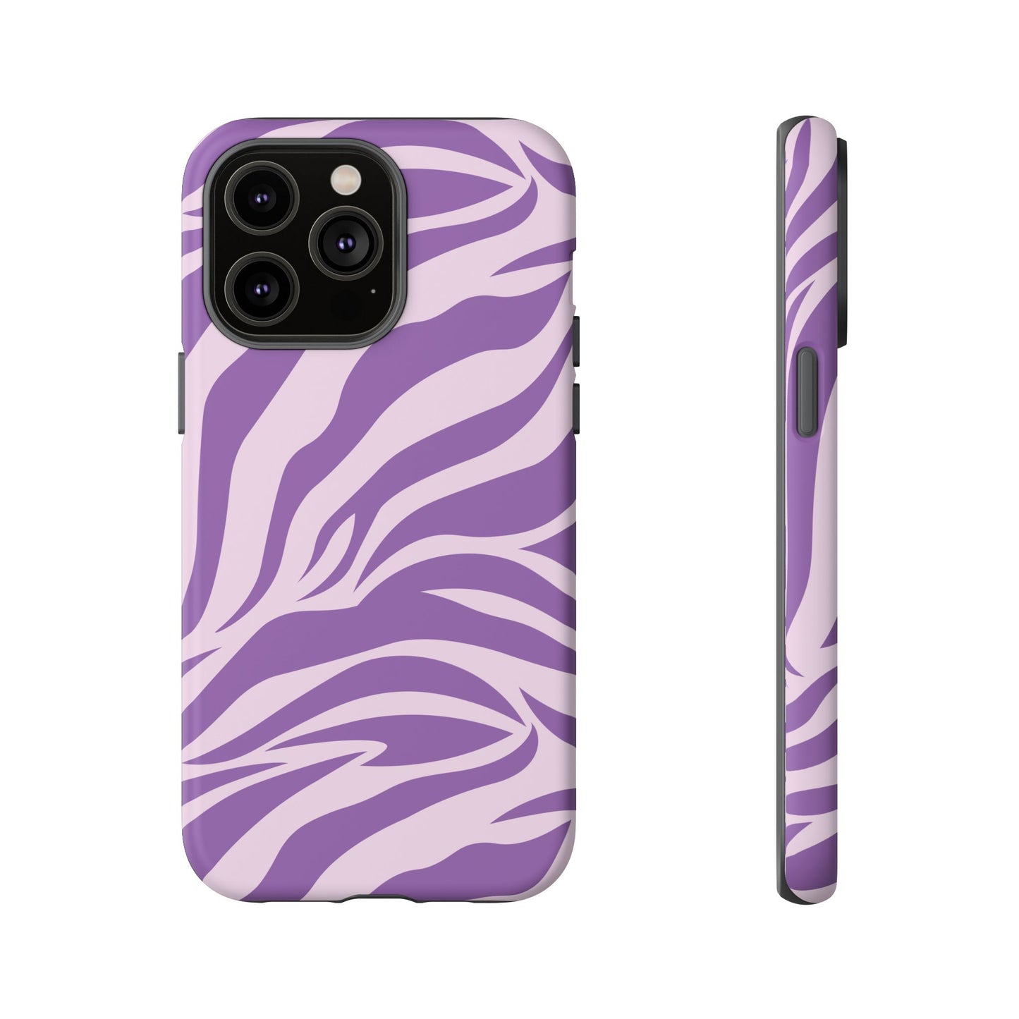 Wild Vibes Purple Animal Print Phone Case