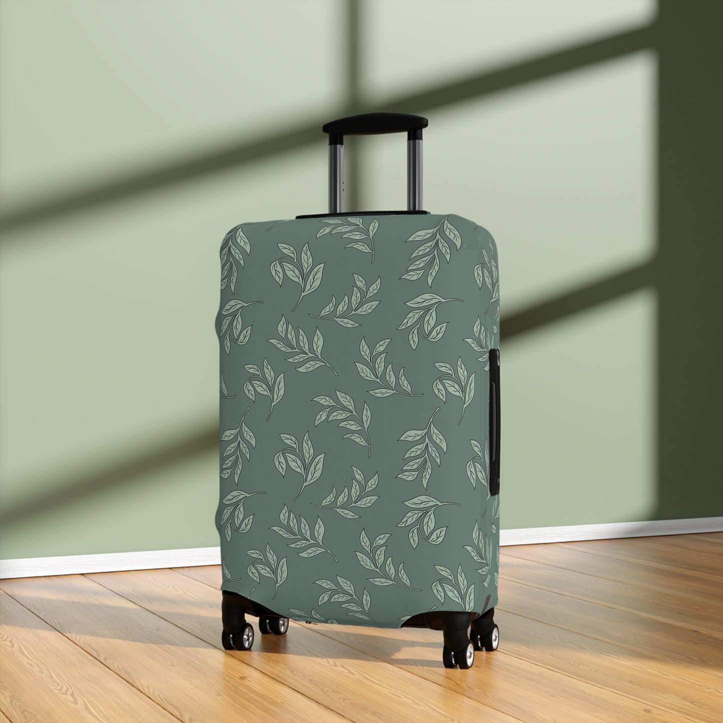 Green Luggage Cover