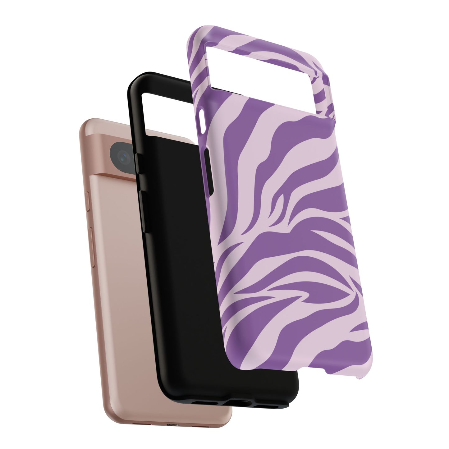 Wild Vibes Purple Animal Print Phone Case