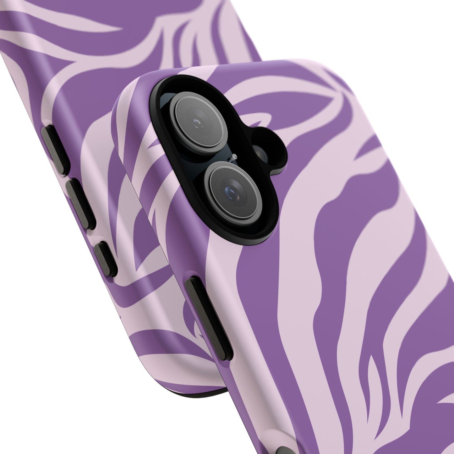 Wild Vibes Purple Animal Print Phone Case