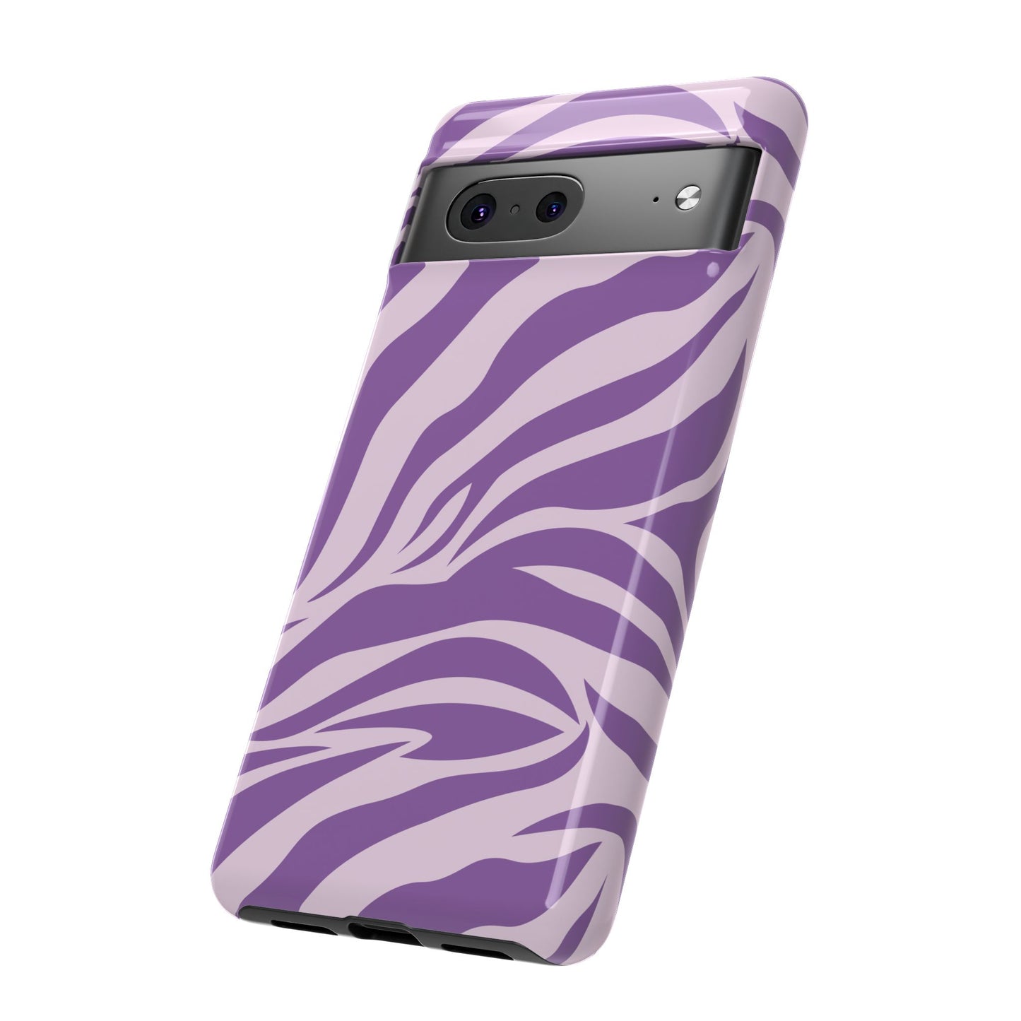 Wild Vibes Purple Animal Print Phone Case