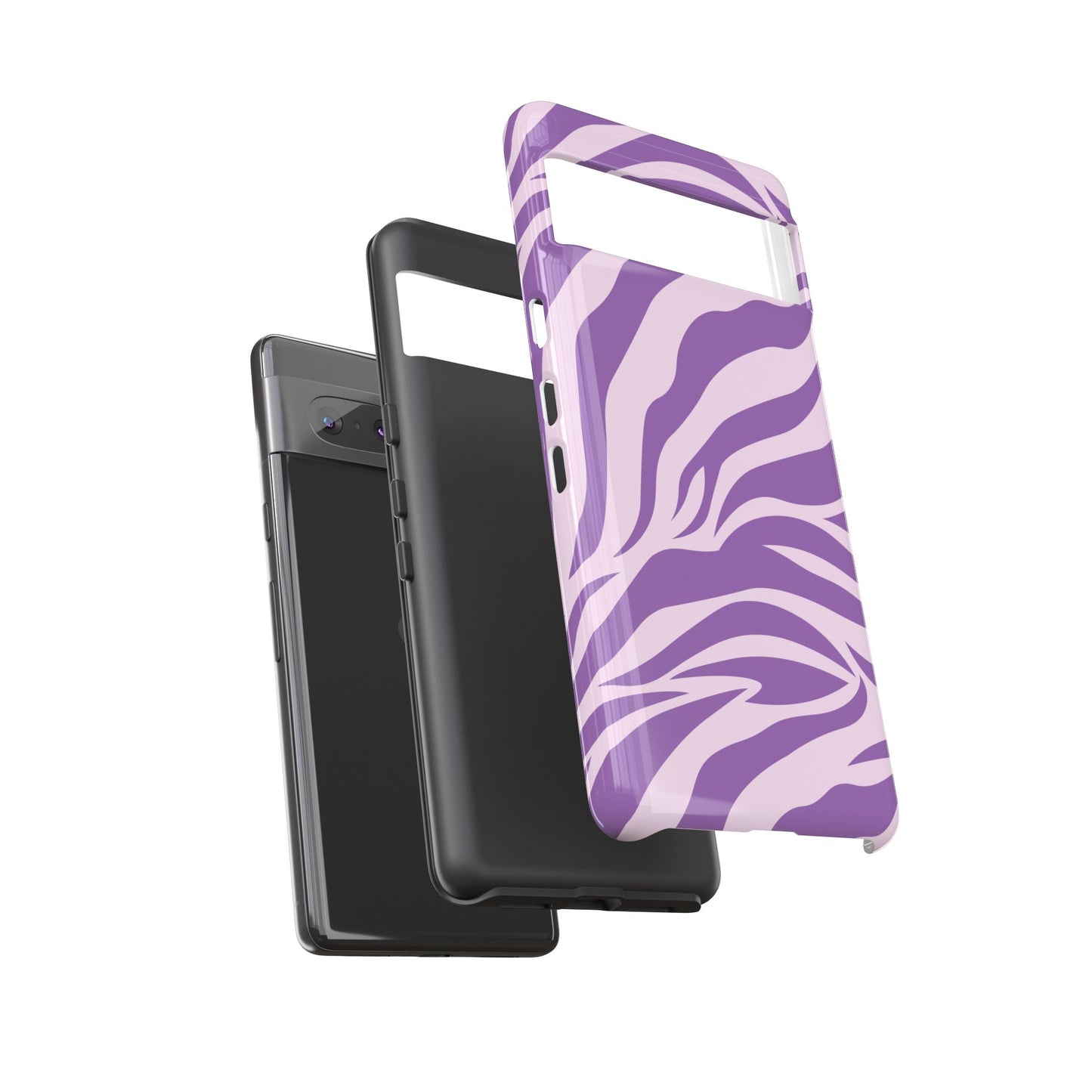 Wild Vibes Purple Animal Print Phone Case