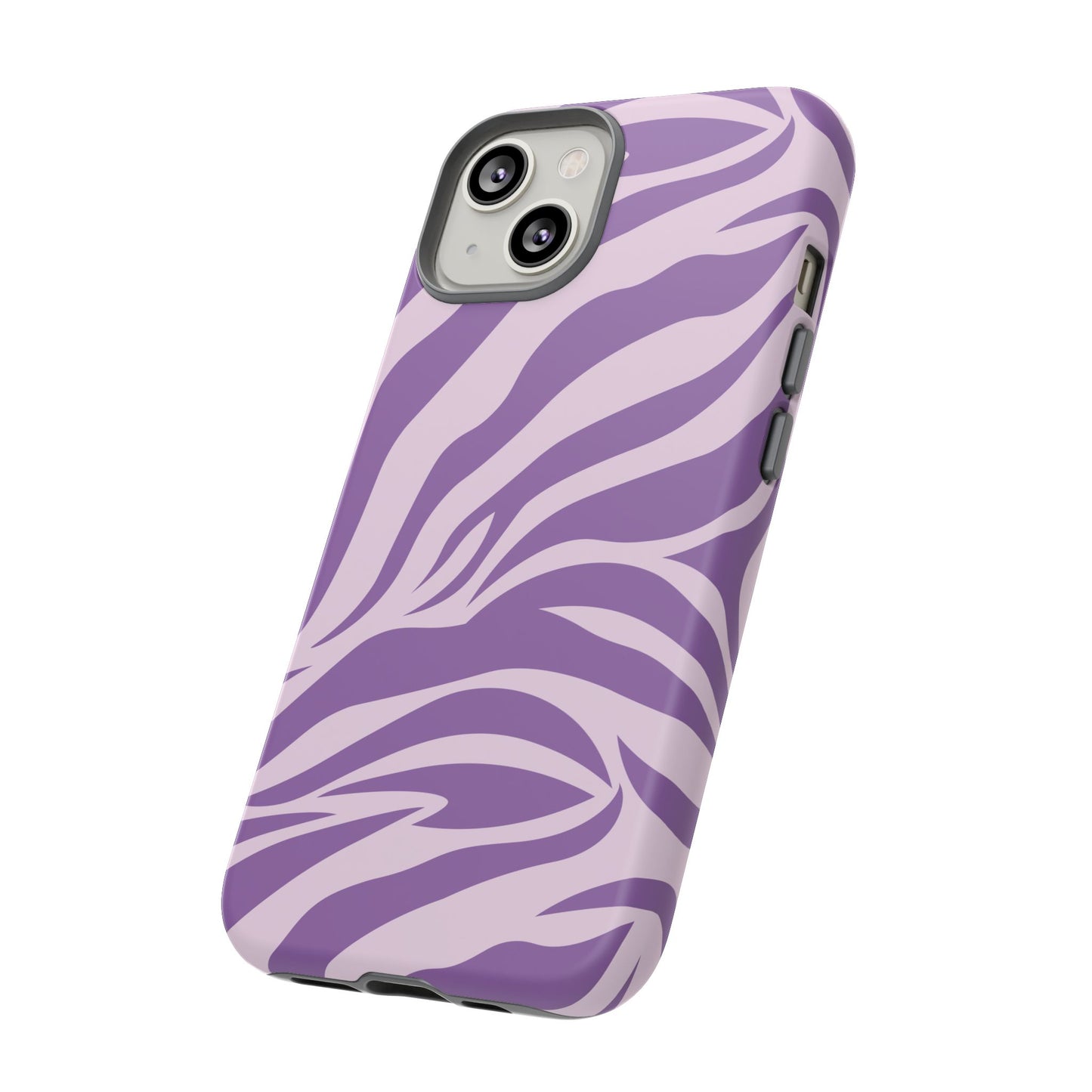 Wild Vibes Purple Animal Print Phone Case