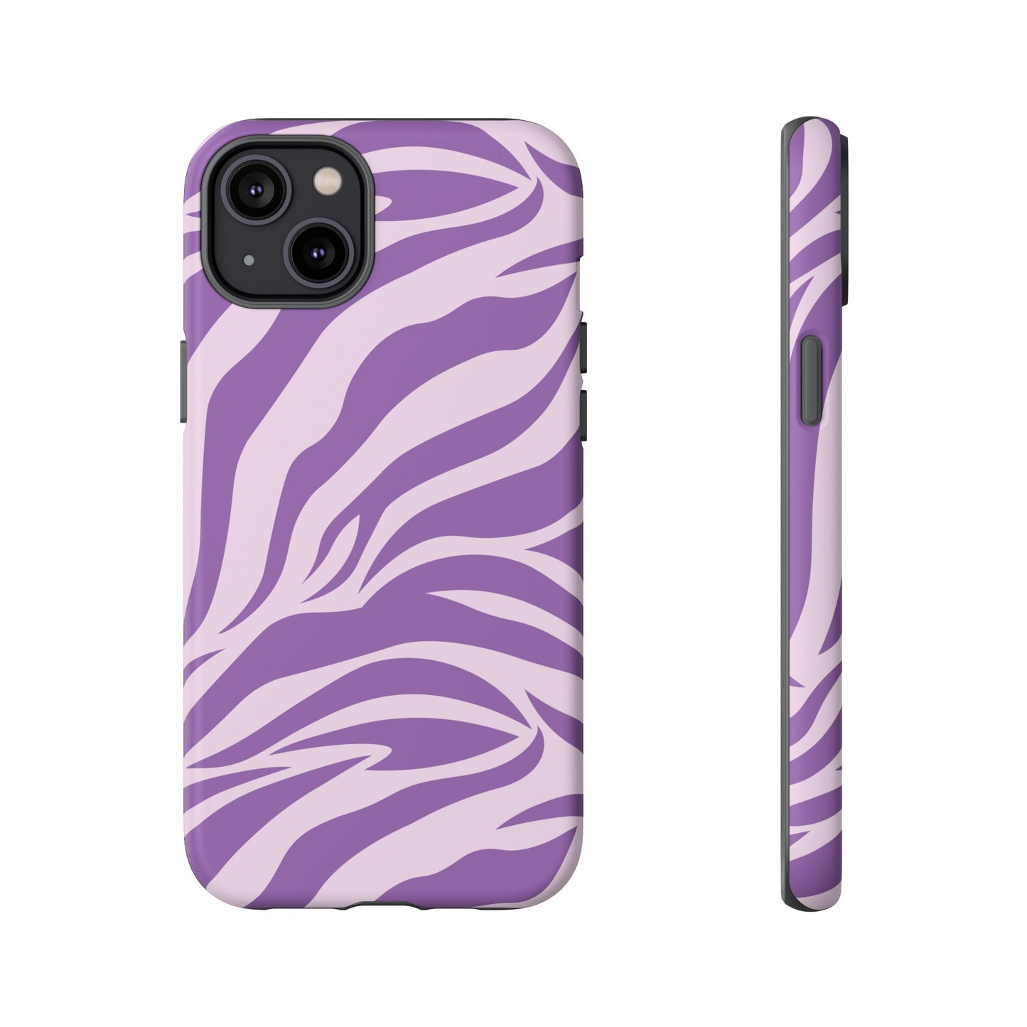 Wild Vibes Purple Animal Print Phone Case