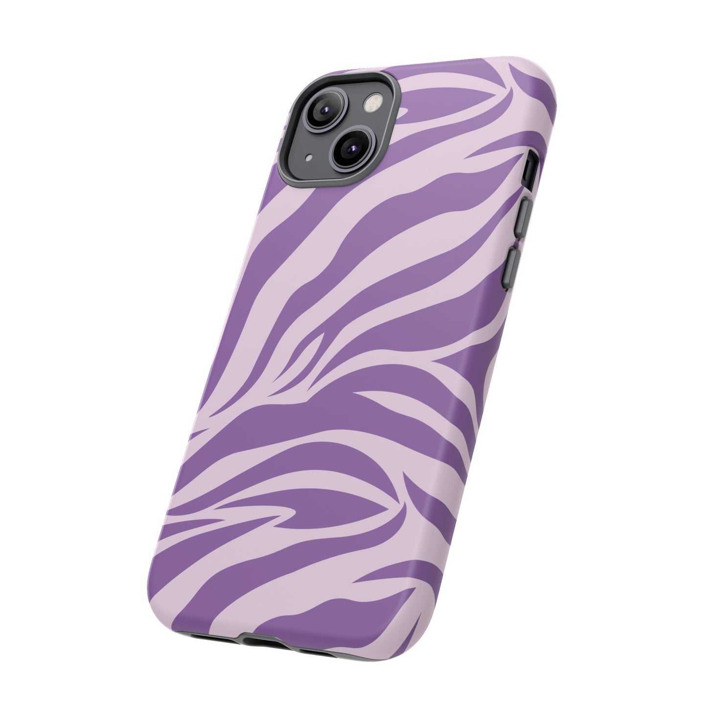 Wild Vibes Purple Animal Print Phone Case
