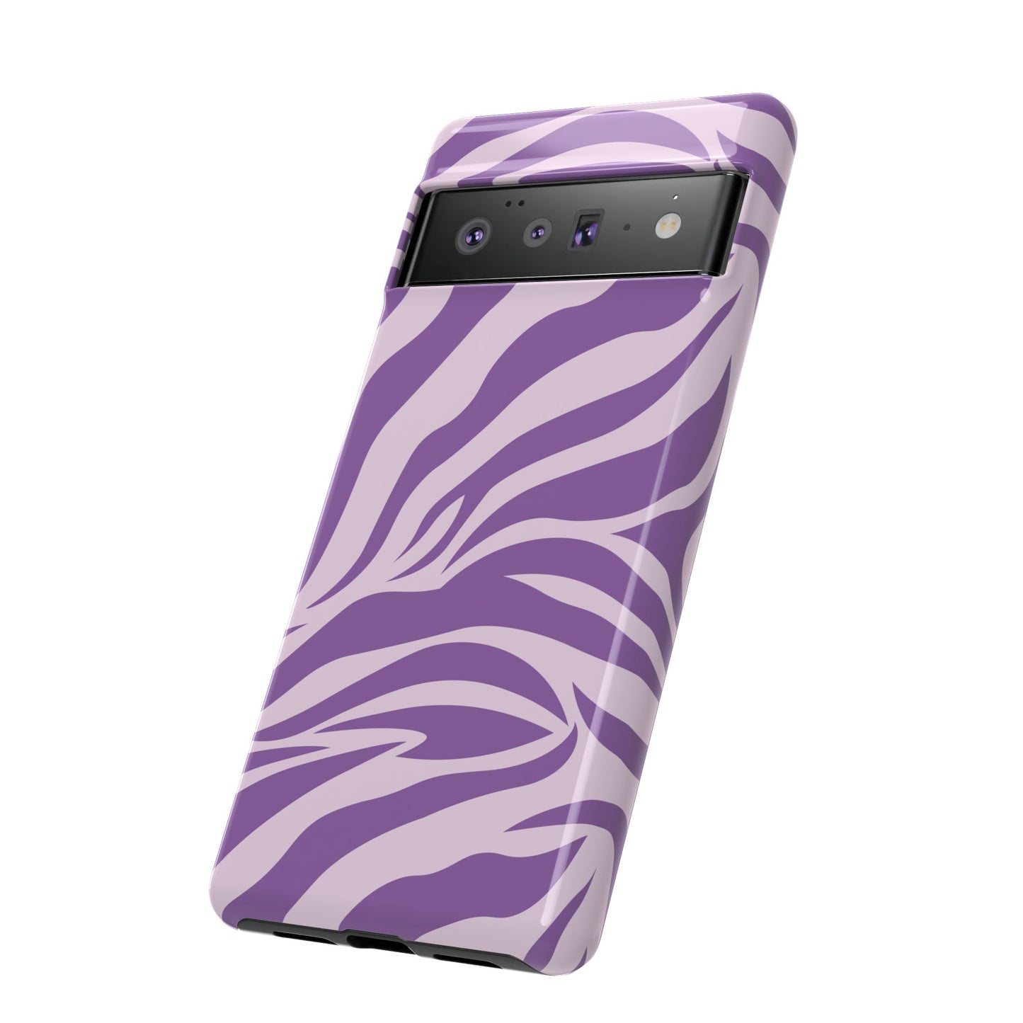 Wild Vibes Purple Animal Print Phone Case