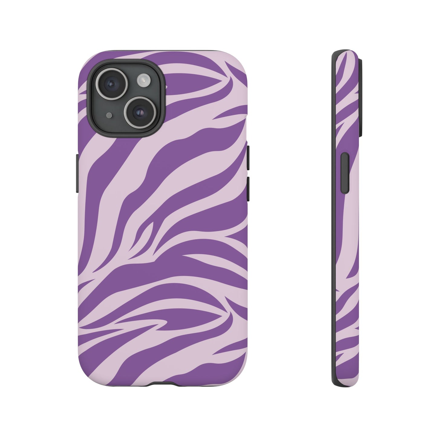 Wild Vibes Purple Animal Print Phone Case