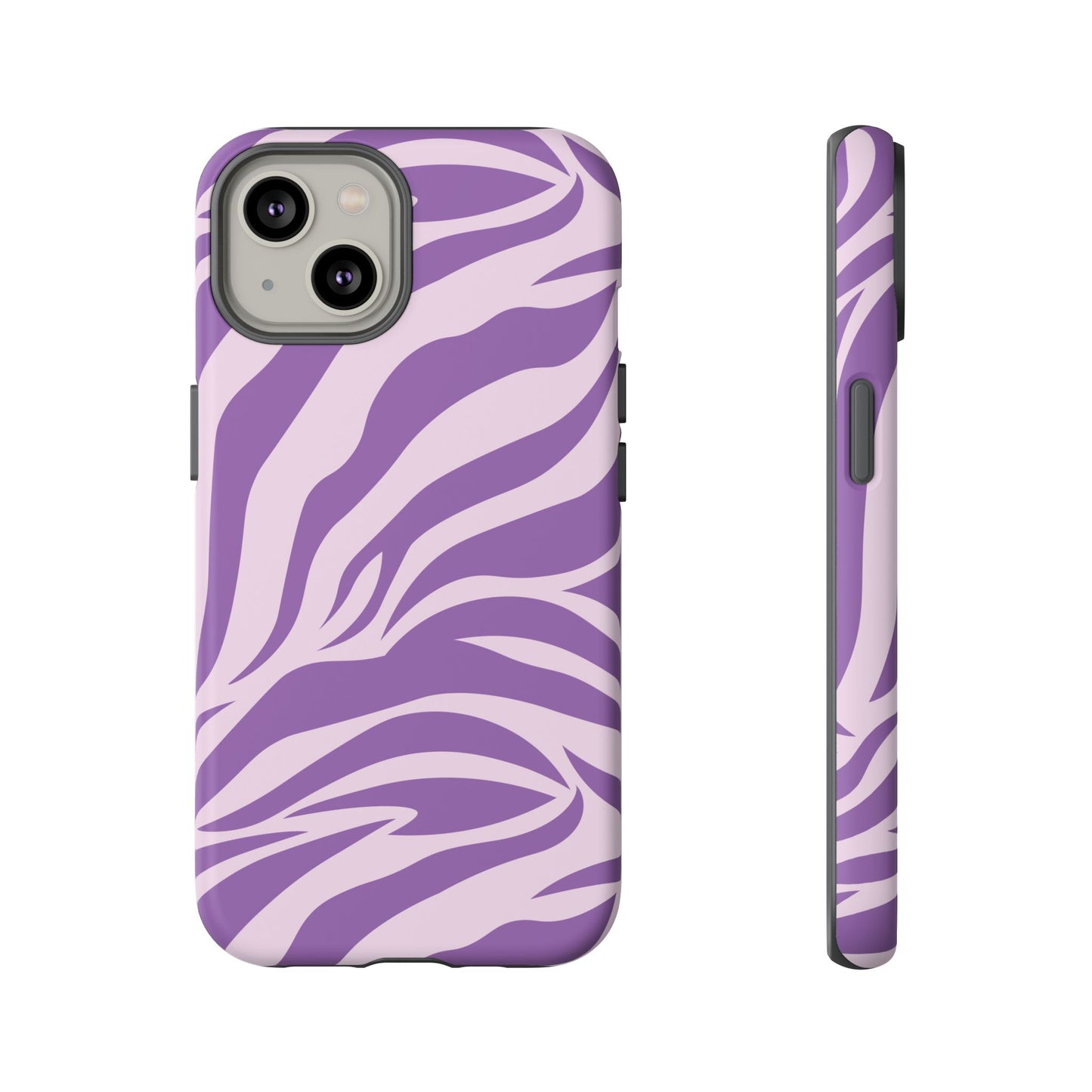Wild Vibes Purple Animal Print Phone Case