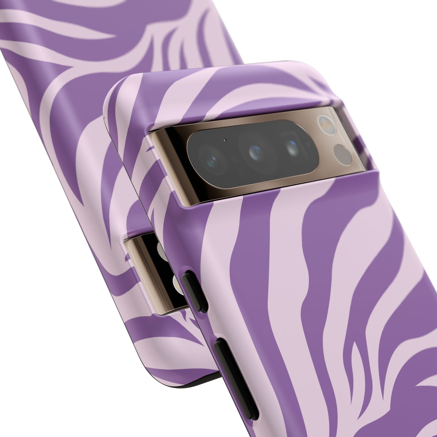 Wild Vibes Purple Animal Print Phone Case