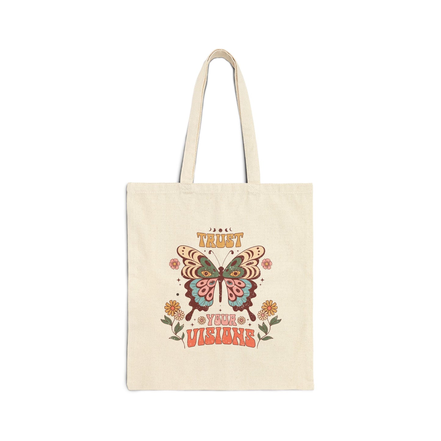 Boho Vision Cotton Canvas Tote