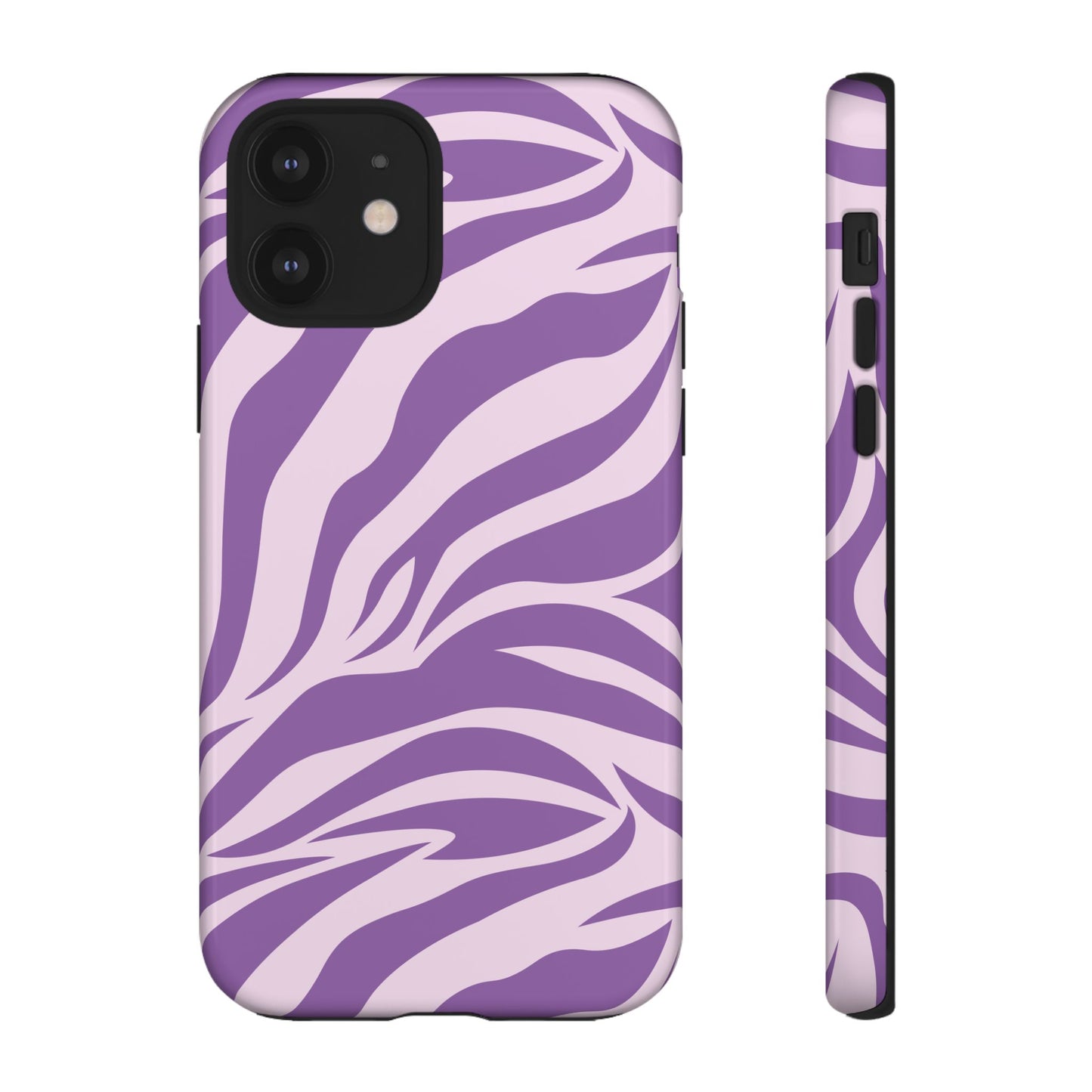 Wild Vibes Purple Animal Print Phone Case