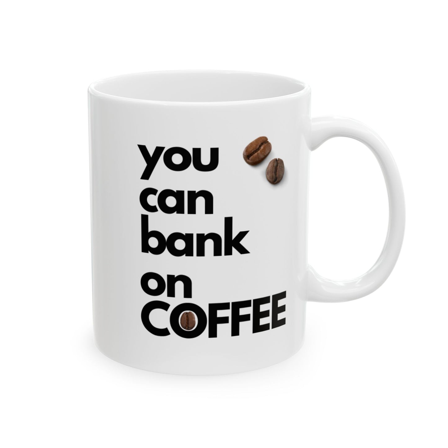Funny Coffee Quote Ceramic Mug - Perfect Gift for Coffee Lovers