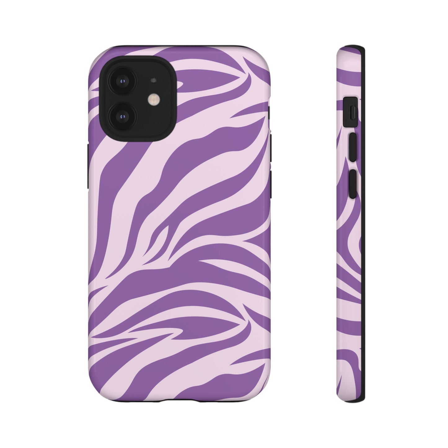 Wild Vibes Purple Animal Print Phone Case