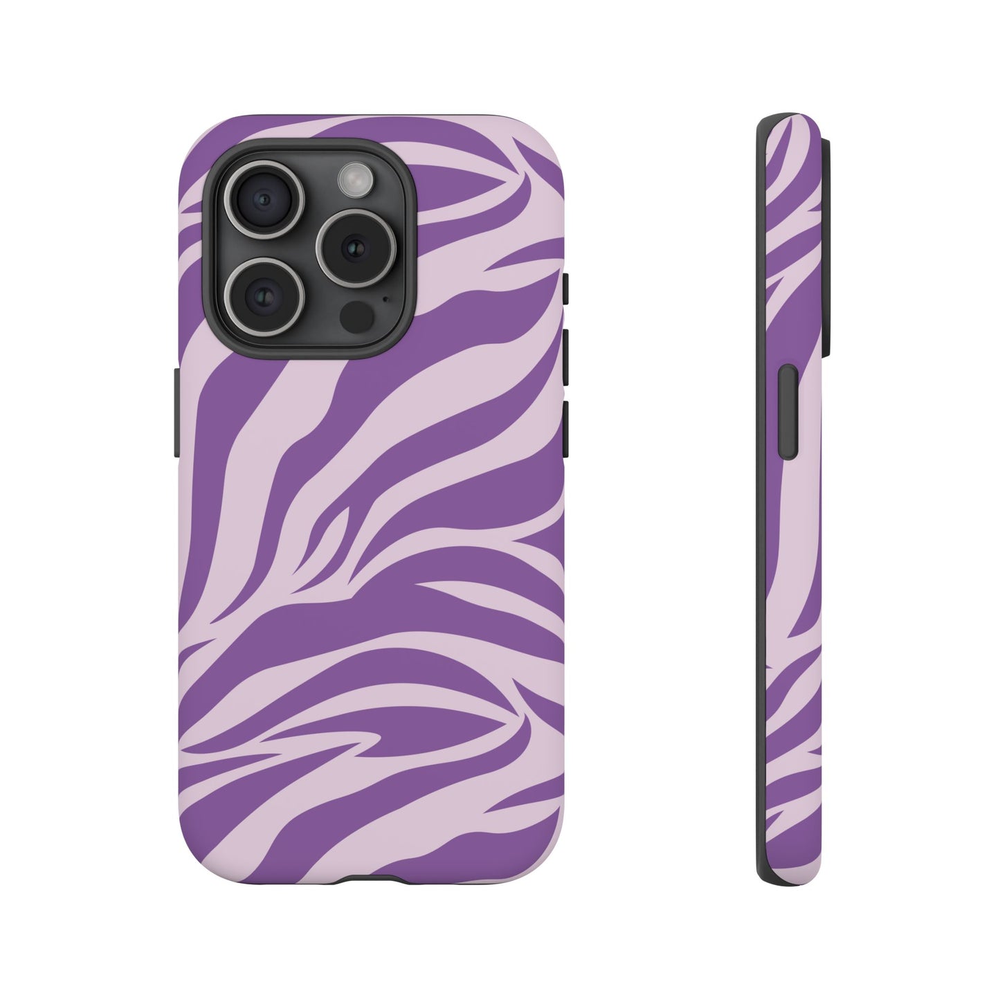 Wild Vibes Purple Animal Print Phone Case