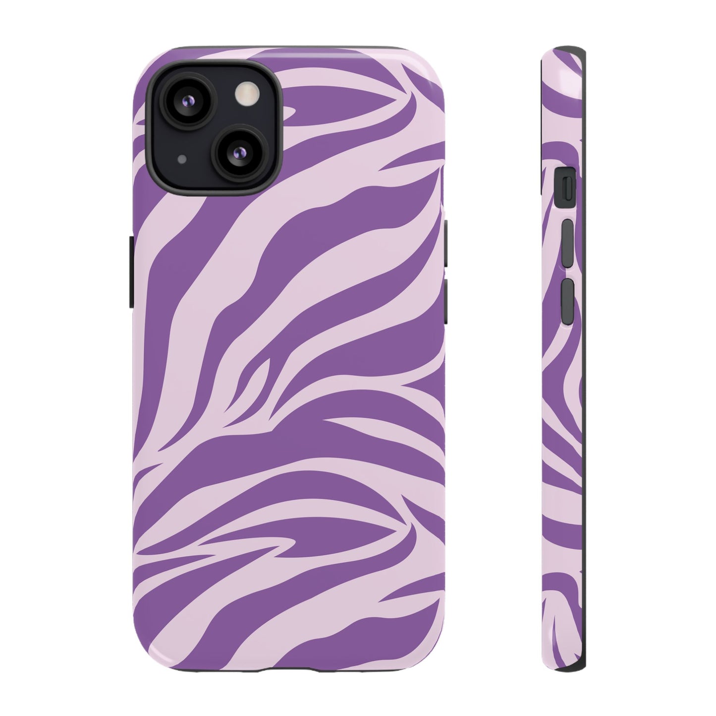 Wild Vibes Purple Animal Print Phone Case