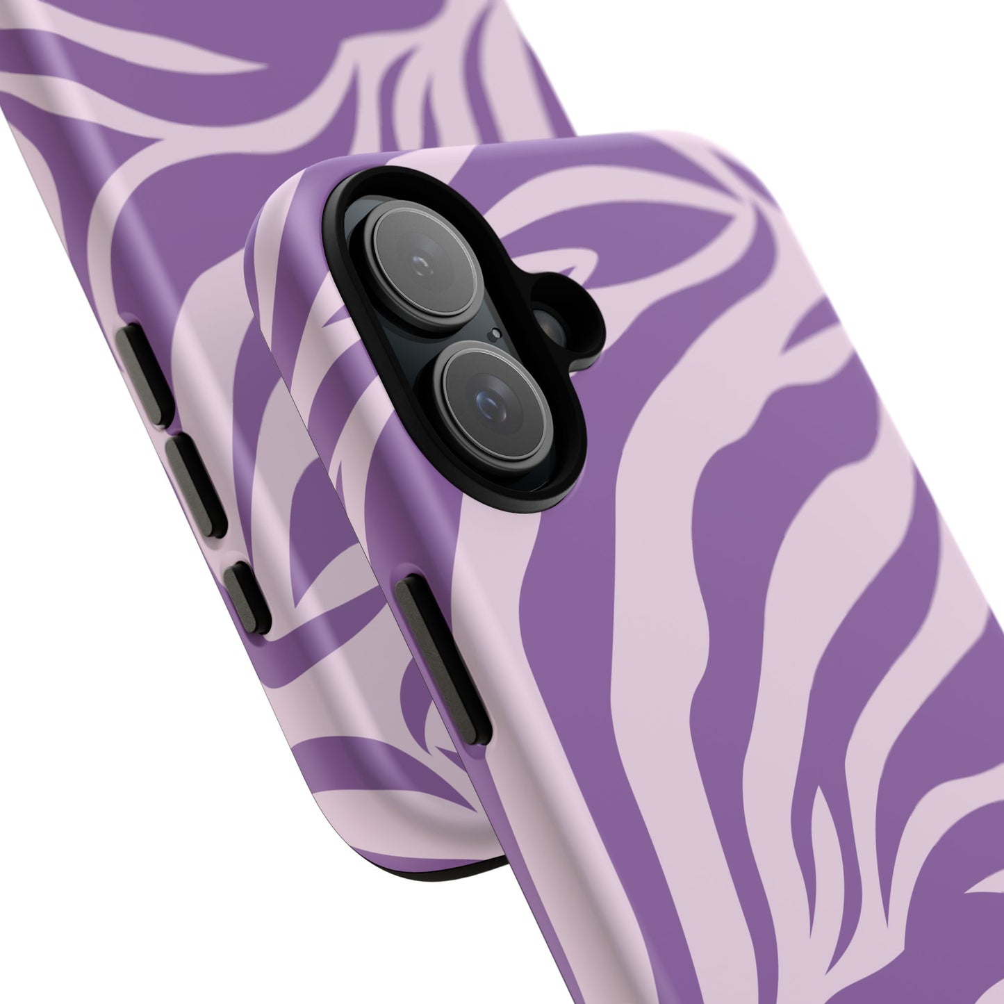 Wild Vibes Purple Animal Print Phone Case