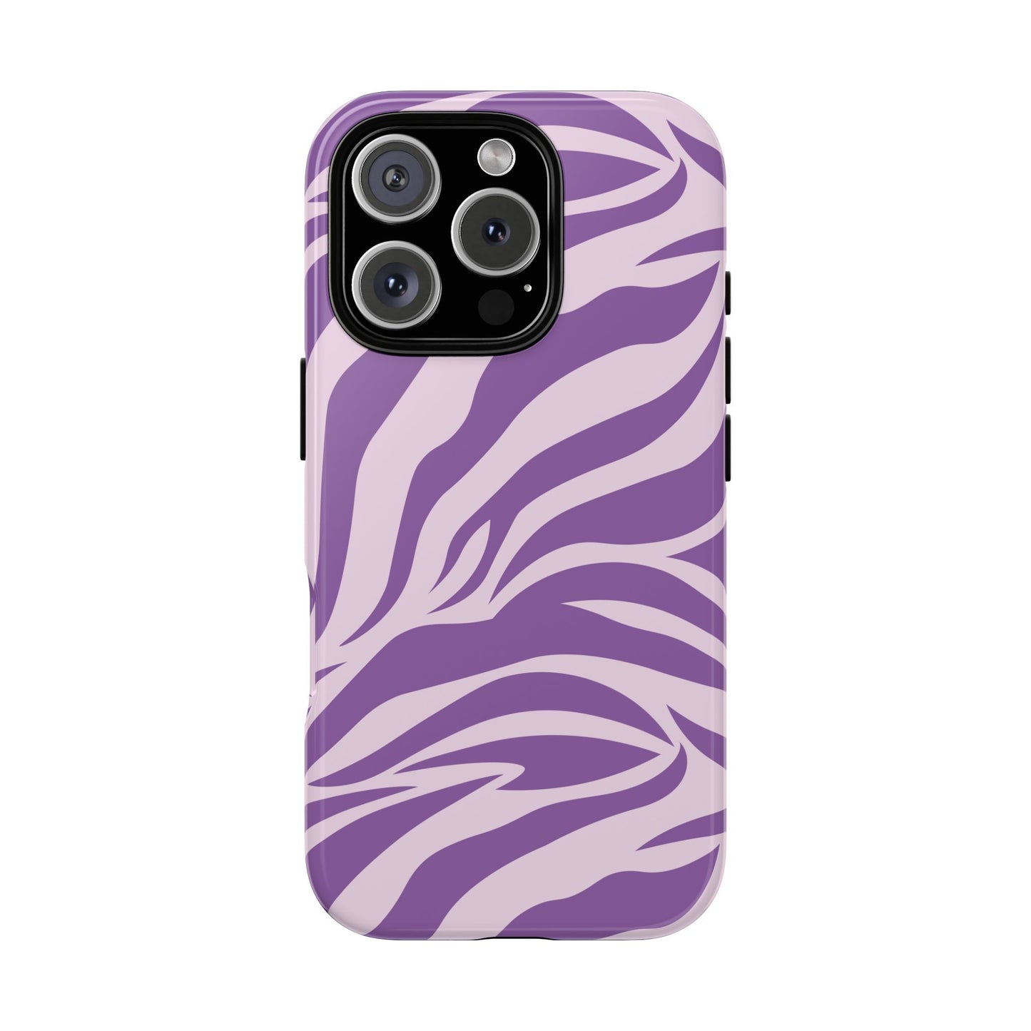 Wild Vibes Purple Animal Print Phone Case