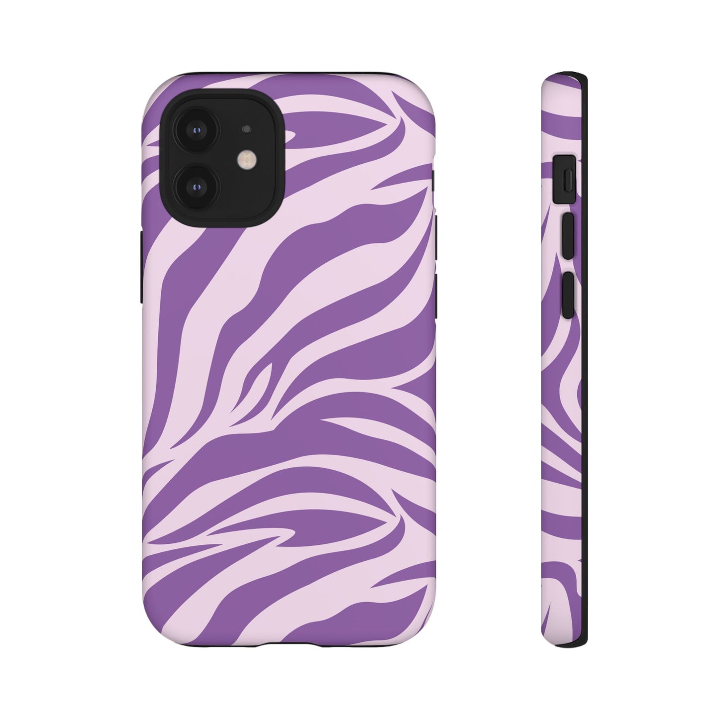 Wild Vibes Purple Animal Print Phone Case