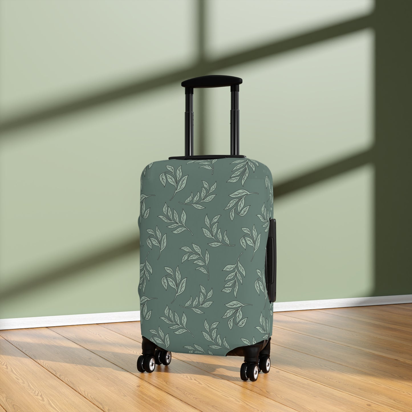 Green Luggage Cover