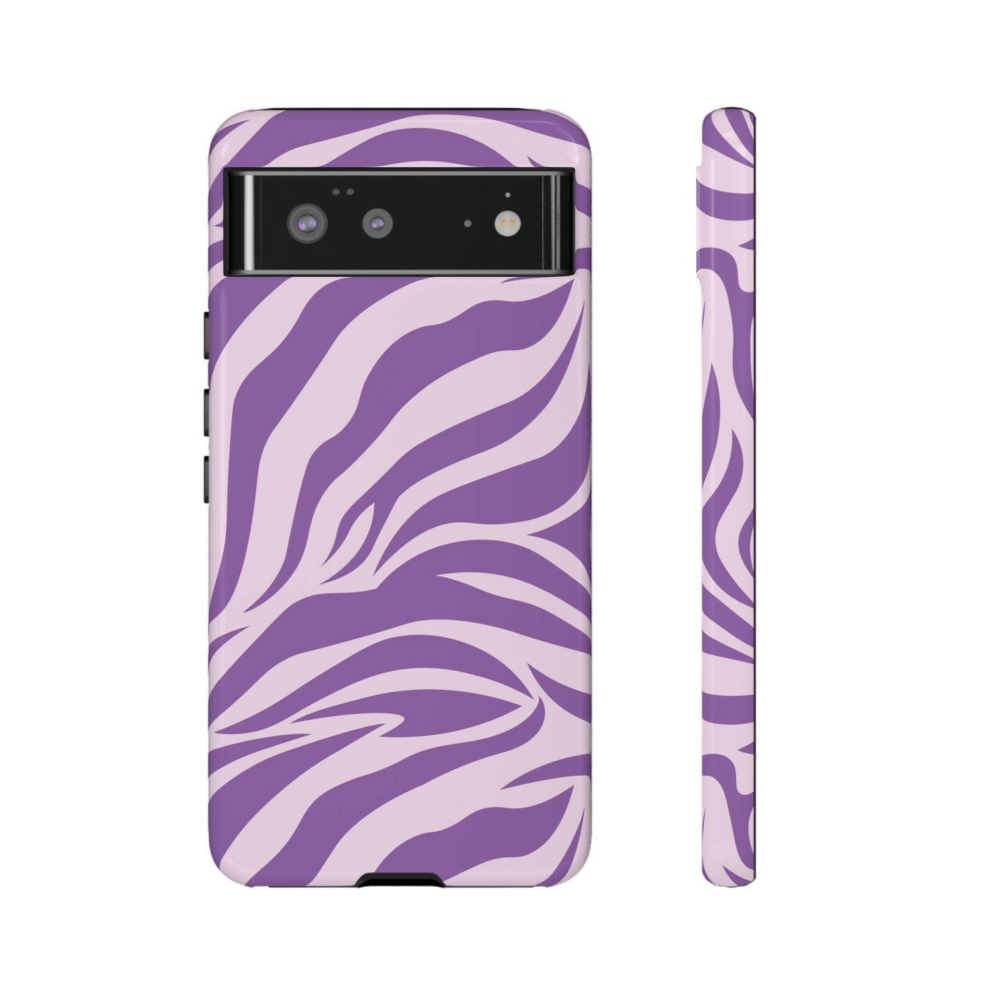 Wild Vibes Purple Animal Print Phone Case