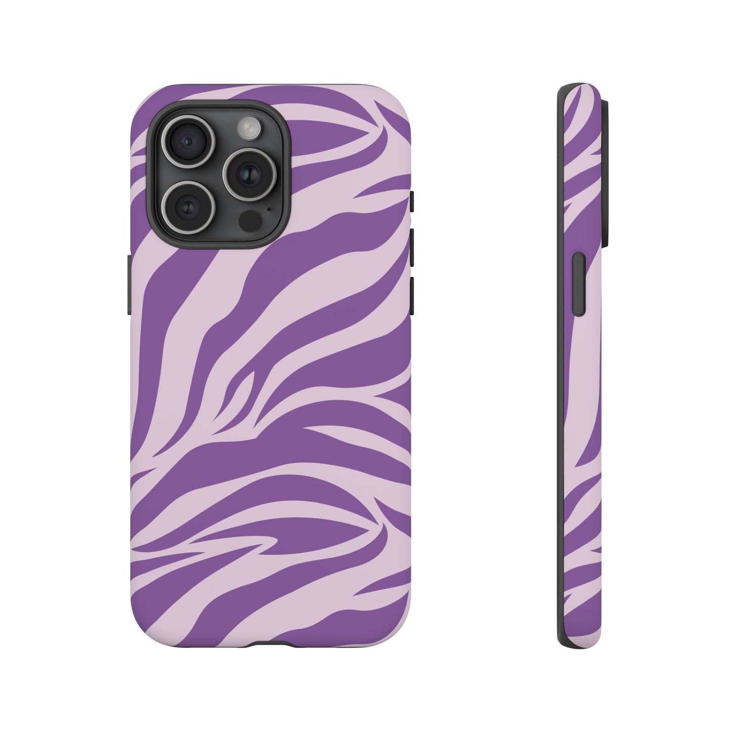 Wild Vibes Purple Animal Print Phone Case