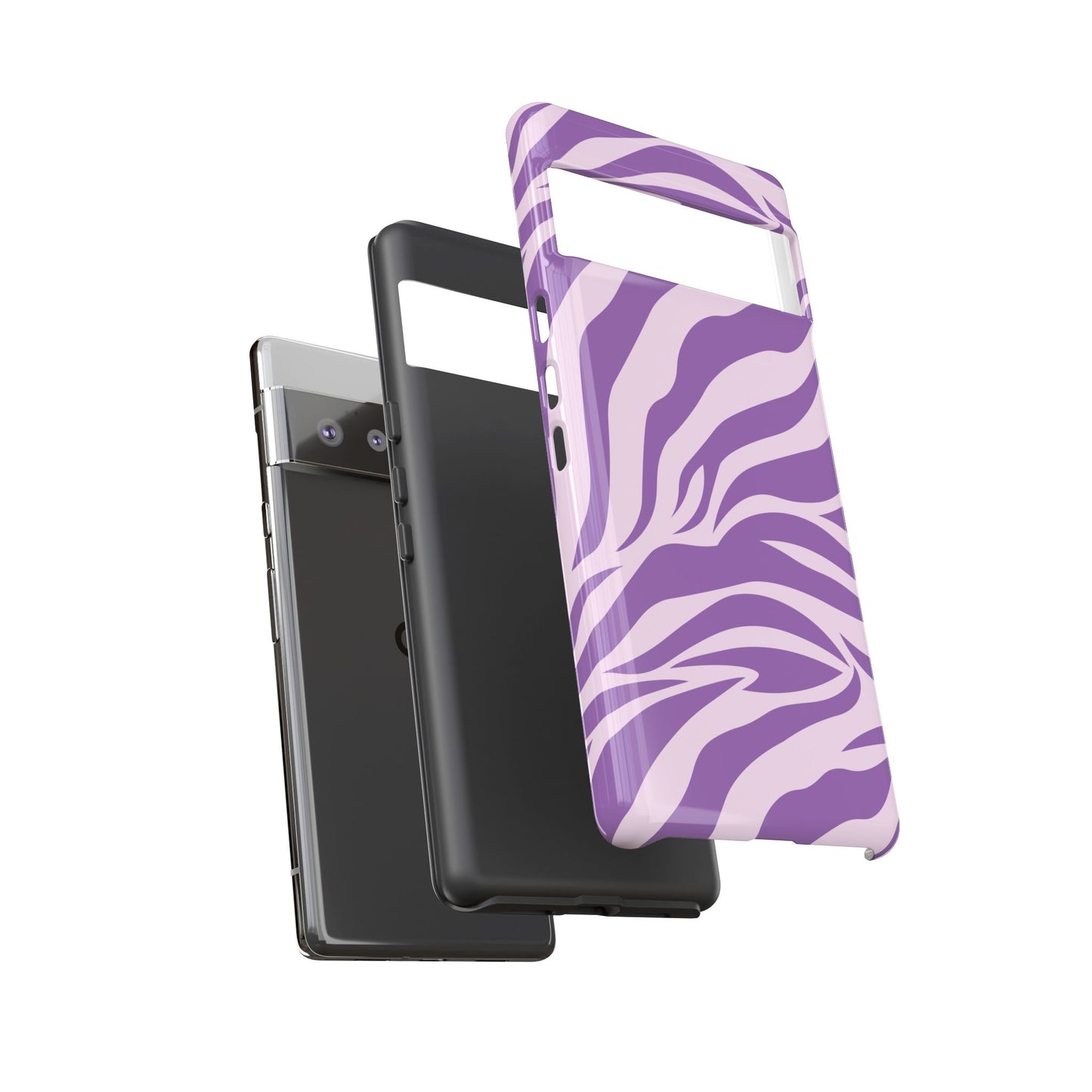 Wild Vibes Purple Animal Print Phone Case