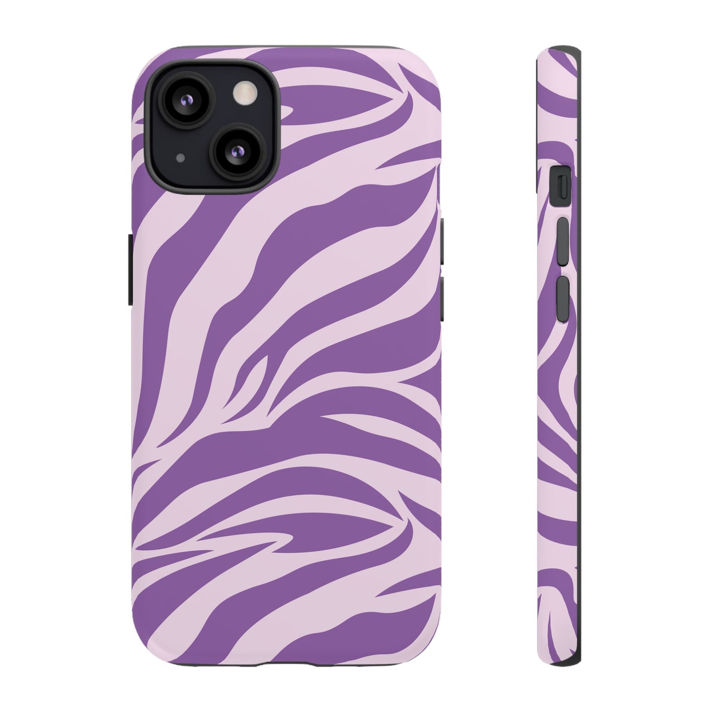 Wild Vibes Purple Animal Print Phone Case