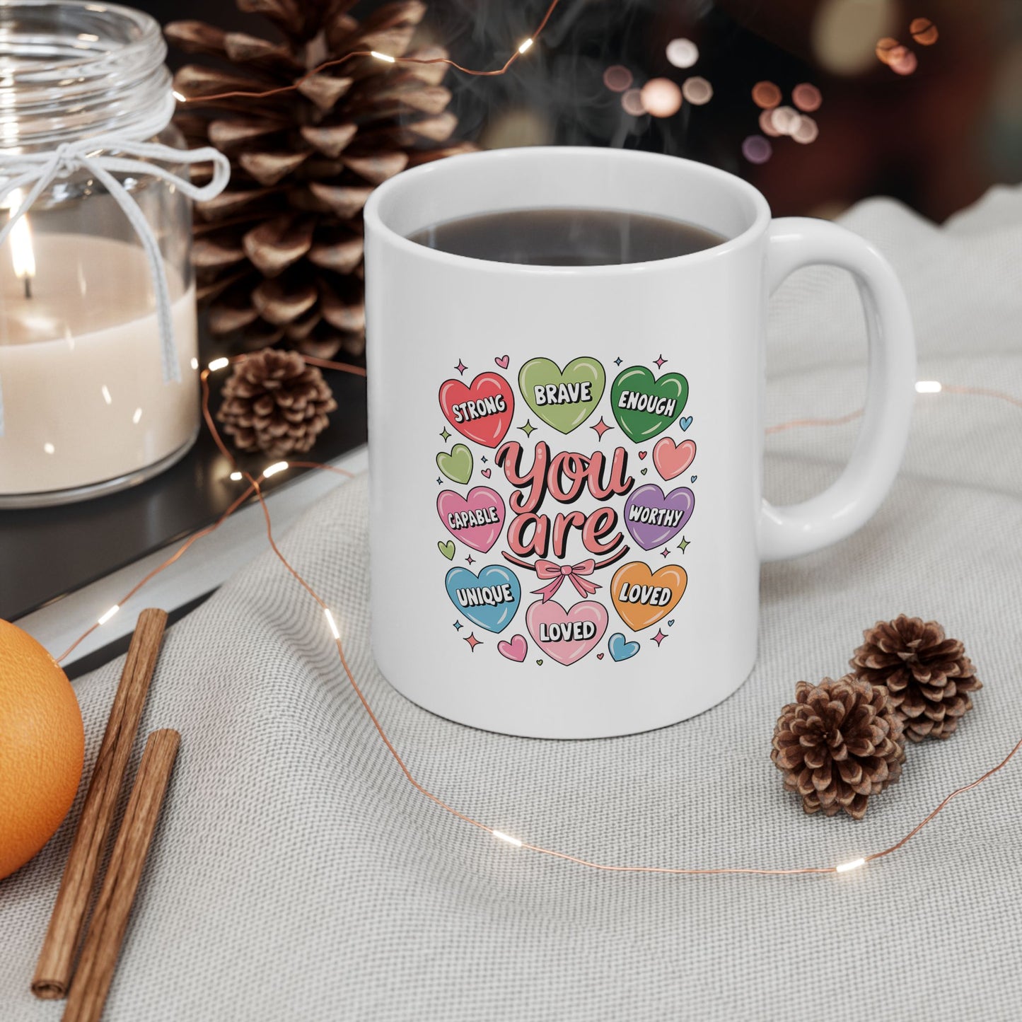 Sip Happy Ceramic Mug