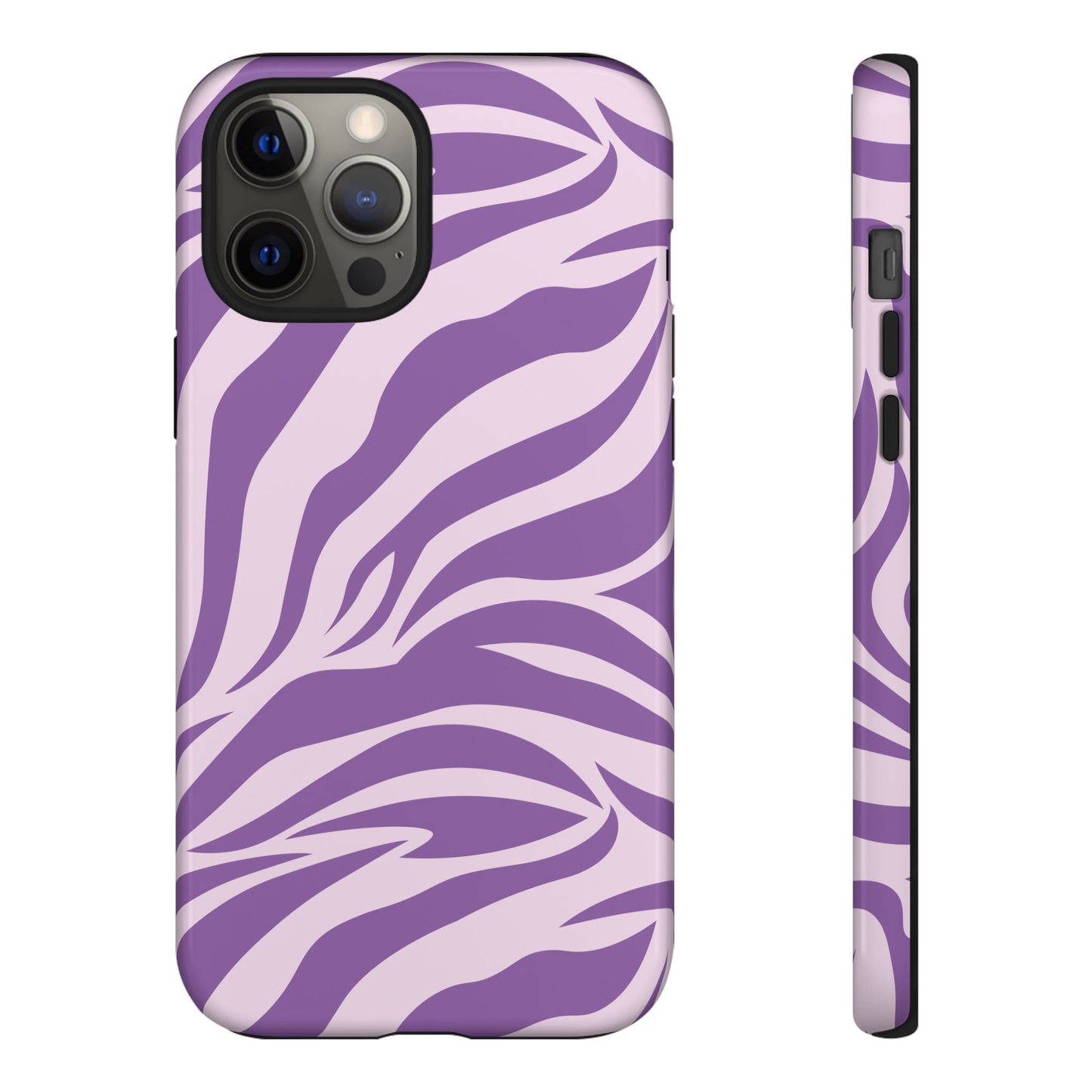 Wild Vibes Purple Animal Print Phone Case